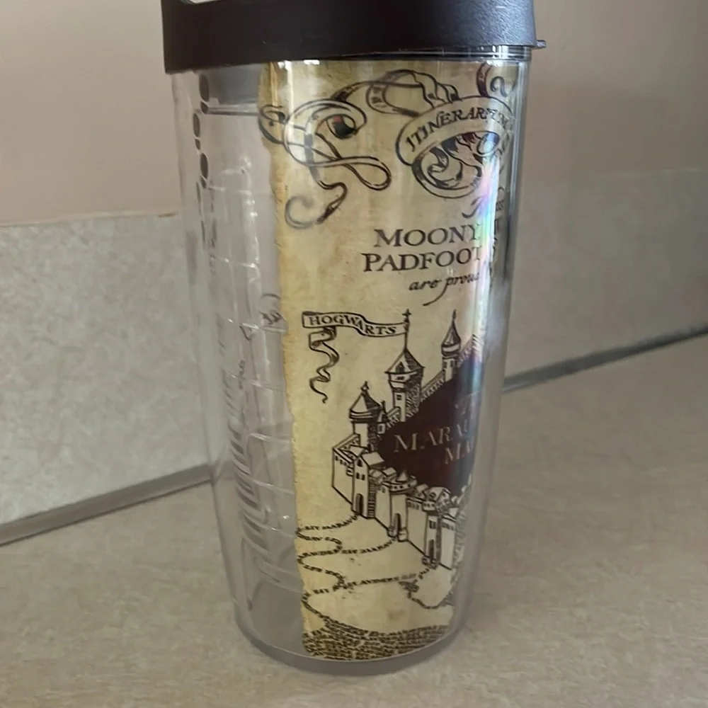 Harry Potter Marauder’s Map 16 OZ Tervis Cup coffee